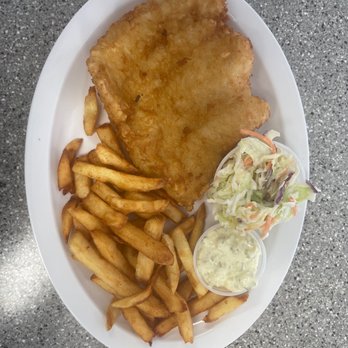Ferrucci's New York System - Fish and Chips (Cod) - American Near Me - West Warwick, Rhode Island