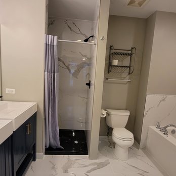 Beb Construction - BEB full remodel of condo bath in 8-story mid-rise building including full demo of old bathroom - General Contractors Near Me