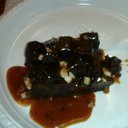 Barnes and Noble - Caramel fudge brownie! :)