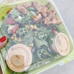 My "on the go" yummy salad.  Keep up the great job !