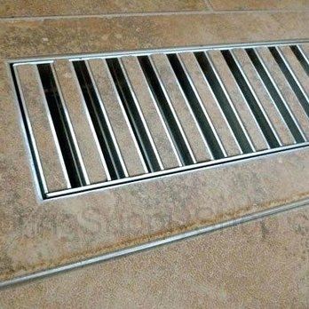 Elliott Flooring - Flush vent installed with floor tile - Flooring Near Me - Troy, Missouri Elliott Flooring - Flush vent installed with floor tile - Flooring Near Me - Troy, Missouri