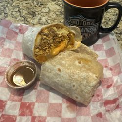 Mexican Taco Shop - OMG!!! Chorizo burrito from MTS 10th Street delicious!!