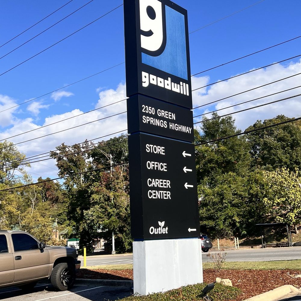 Goodwill - Birmingham - Sign - Thrift Stores Near Me - Birmingham, Alabama