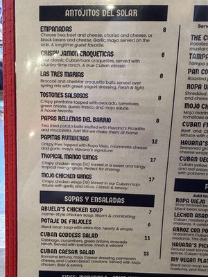 Menu photo 2 Havana's Cuisine Central West, MO Menu photo 2 Havana's Cuisine Central West, MO