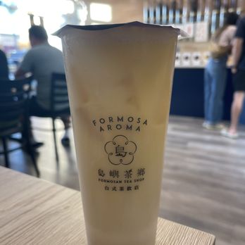 Formosa Aroma - Jasmine Green Milk Tea - Bubble Tea Near Me - Alhambra, California