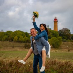 Hochzeitsfotograf Karl-Heinz Fischer - Kap Arkona Leuchtturm heiraten an der Ostsee auf Rügen