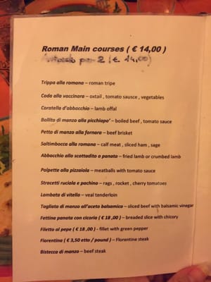 Menu photo 1 Il Coccio Rome, RM