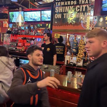 Pioneers - This one of his co workers who also said eddy not above him he runs the establishment - Lounges Near Me - New York, New York
