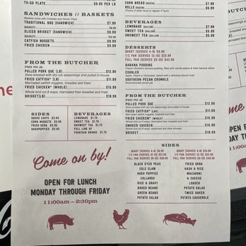Doc's Barbeque and Southern Buffet - Menu as of July, 2022 - Barbeque Near Me - Columbia, South Carolina Doc's Barbeque and Southern Buffet - Menu as of July, 2022 - Barbeque Near Me - Columbia, South Carolina