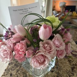 Lavonne's Florals - Blushing blossoms. Perfect for a birthday gift and great value.