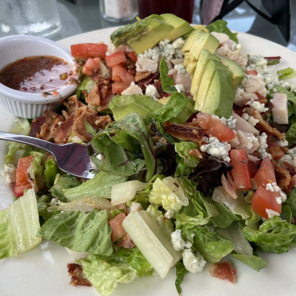 Buckram Stables Cafe - Cobb salad with champagne vinaigrette - American Near Me - Locust Valley, New York Buckram Stables Cafe - Cobb salad with champagne vinaigrette - American Near Me - Locust Valley, New York