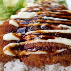 Ken's Fresh Fish - Ahi katsu plate (on slow rainy days, the cuts get MASSIVE)
