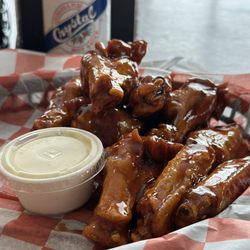 Pop's Dockside Grill at Trail's End - Kickin Bourbon Wings