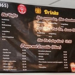 Yvonne’s Donuts & Deli - Drink menu