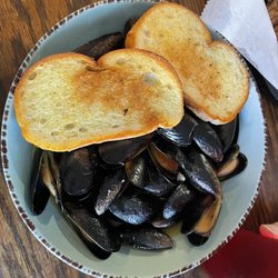 On the Half Shell - 1 lb. Garlic Mussels
