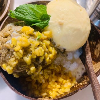 Honolulu Hotpot Hale - Mung bean milk shake bowl - Hot Pot Near Me - Honolulu, Hawaii