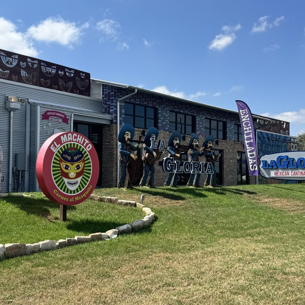 La Gloria - Brooks - Front of the restaurant. View from the road. - Mexican Near Me - San Antonio, Texas