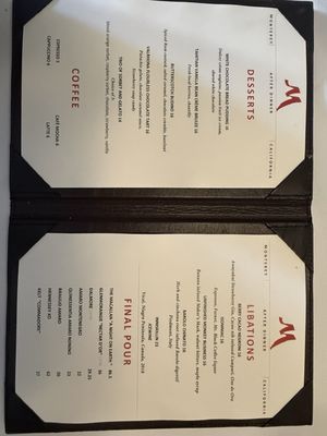 Menu photo 1 Montrio Monterey, CA Menu photo 1 Montrio Monterey, CA