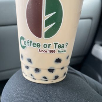 Coffee or Tea? - The bubble tea I usually order. Taiwan Milk Tea - Bubble Tea Near Me - Aiea, Hawaii Coffee or Tea? - The bubble tea I usually order. Taiwan Milk Tea - Bubble Tea Near Me - Aiea, Hawaii