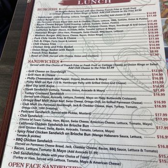 Jerry's cafe - Lunch Menu - Cafes Near Me - San Bernardino, California