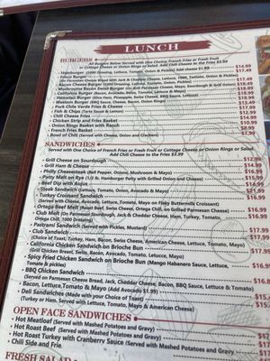 Menu photo 1 Jerry's cafe San Bernardino, CA