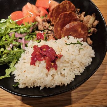 Bulla Gastrobar - Iberian Pork Bowl - Spanish Near Me - Plano, Texas