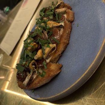 Squable - Mussels on toast - Modern European Near Me - Houston, Texas