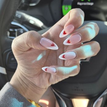 Sculpture Nail & Spa - Valentine's Nail Set - Nail Salons Near Me - Baldwin Park, California