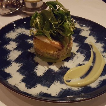 Gary Danko - Dungeness crab salad with avocado over a bed of quinoa. - New American Near Me - San Francisco, California