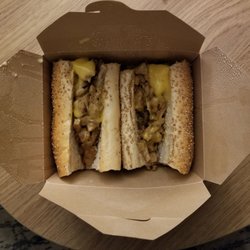 Tattooed Mom - Vegan Philly Cheesesteak