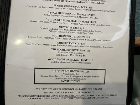 Menu photo 1 Trio Charlotte, NC Menu photo 1 Trio Charlotte, NC