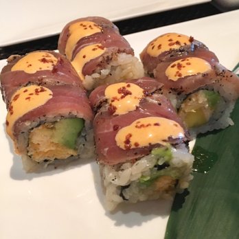 Red Lantern Sushi & Asian Kitchen - Long Valley: blue crab, mango, avocado, seared pepper tuna. Fantastic. - Chinese Near Me - Long Valley, New Jersey Red Lantern Sushi & Asian Kitchen - Long Valley: blue crab, mango, avocado, seared pepper tuna. Fantastic. - Chinese Near Me - Long Valley, New Jersey