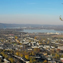 High Tor State Park - Haverstraw from the peak of Low Tor