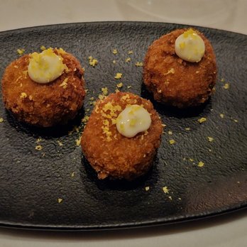 Brooklyn Winery - 1st Course - Cacio e Pepe Arancini. The Arancini was so good! - Venues & Event Spaces Near Me - Brooklyn, New York