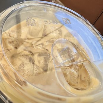 Lumen Coffee - Salted Caramel Iced Latte - Coffee & Tea Near Me - Highland Park, California