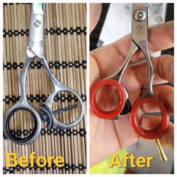 Daniel's Sharpening - Fix the ugly bumber and reinstall tang.