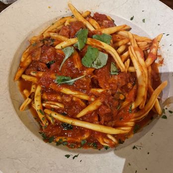 Villaggio's Italian Restaurant - Fusilli a la amatriciana - Italian Near Me - Lahaska, Pennsylvania Villaggio's Italian Restaurant - Fusilli a la amatriciana - Italian Near Me - Lahaska, Pennsylvania