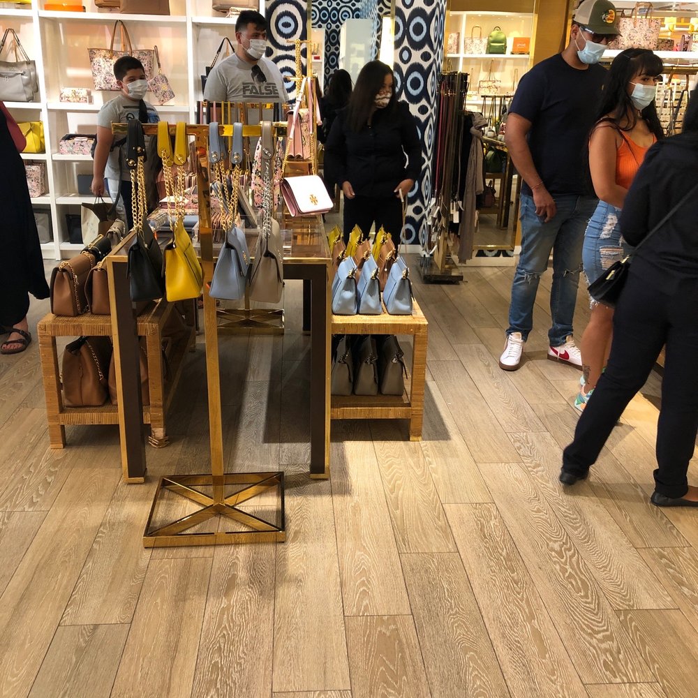Tory Burch - Busy busy still keeping social distance. - Shoe Stores Near Me - Cabazon, California