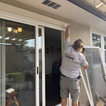 Columbus Gutters & More - Installing a new ProVia sliding patio door for a Central Ohio homeowner. - Roofing Near Me - Columbus, Ohio Columbus Gutters & More - Installing a new ProVia sliding patio door for a Central Ohio homeowner. - Roofing Near Me - Columbus, Ohio