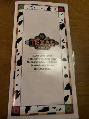 Menu photo 1 Texas Roadhouse Queensbury, NY Menu photo 1 Texas Roadhouse Queensbury, NY