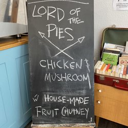 Smallblock - This Week's Lord of the Pies sign - Small Block