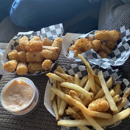 Fries, tots, cheese curds Fries, tots, cheese curds