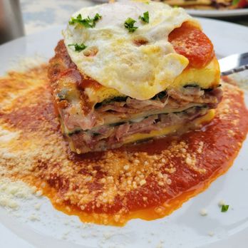 Immigrant Son Caffe - Breakfast lasagna - New American Near Me - Ventura, California