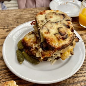 Buvette - CRQ Forestier- Roasted mushroom & Gruyere - French Near Me - New York, New York