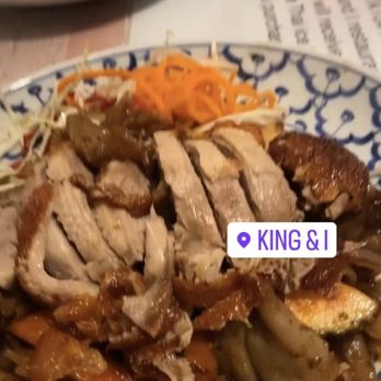 King and I - Duck Pad Thai and duck drunken noodles - Thai Near Me - Nyack, New York