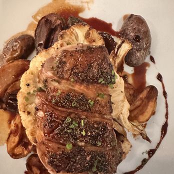 Urban Prime - Duck over cauliflower steak with fingerling potatoes. - Sandwiches Near Me - Melbourne, Florida Urban Prime - Duck over cauliflower steak with fingerling potatoes. - Sandwiches Near Me - Melbourne, Florida
