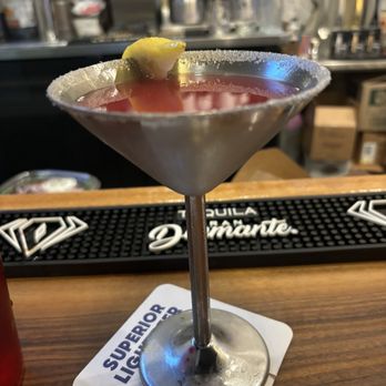 Colt Grill - Prickly pear lemon drop martini - Barbeque Near Me - Sedona, Arizona Colt Grill - Prickly pear lemon drop martini - Barbeque Near Me - Sedona, Arizona