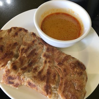 Mingala Restaurant - A5. Roti Pratha (Vegetarian - Burmese Near Me - Newark, California