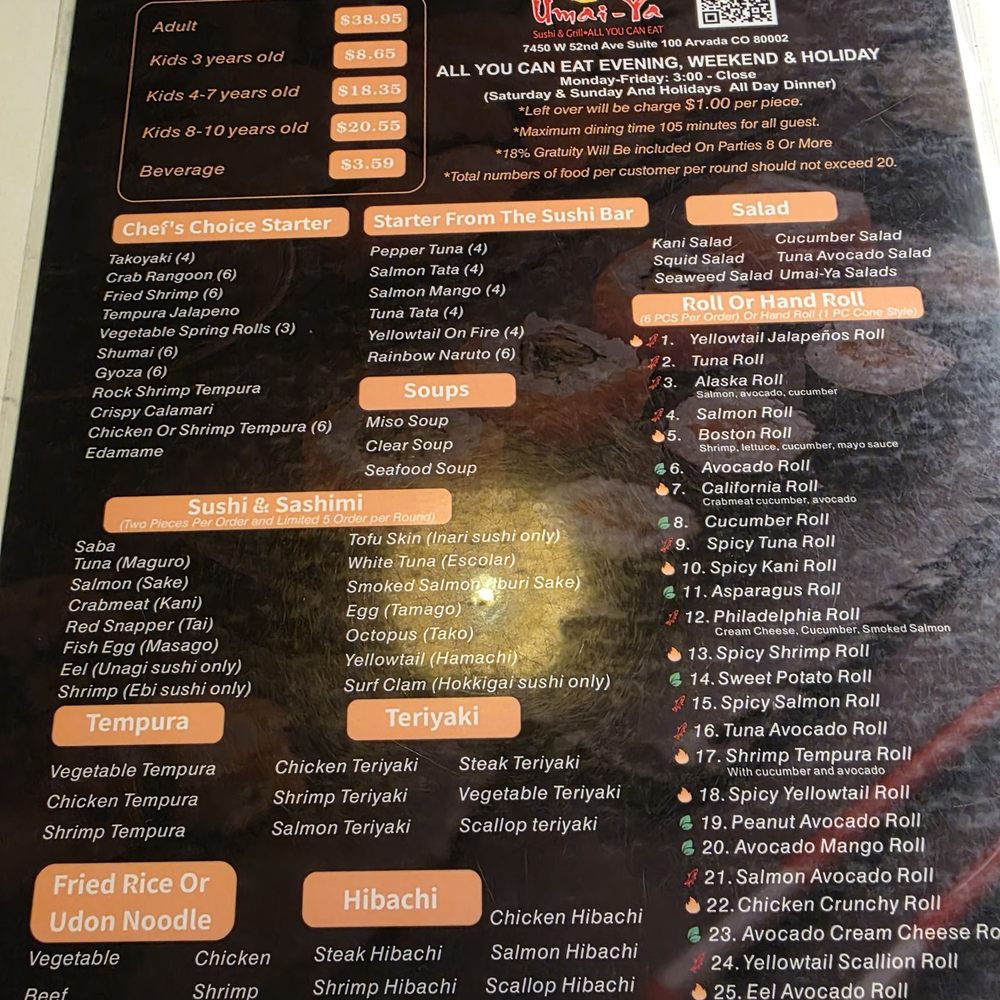 Umai Ya - Sushi Bars Near Me - Arvada, Colorado Umai Ya - Sushi Bars Near Me - Arvada, Colorado