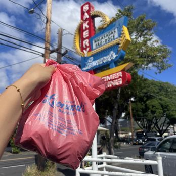 Leonard's Bakery - bag of malasadas - Bakeries Near Me - Honolulu, Hawaii Leonard's Bakery - bag of malasadas - Bakeries Near Me - Honolulu, Hawaii